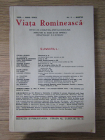 Revista Viata Romaneasca, anul XXXII, nr. 3, martie 1940