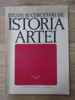 Anticariat: Studii si cercetari de istoria artei. tomul 38,  anul 1991