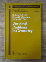 Unsolved problems in Geometry (volumul 2)