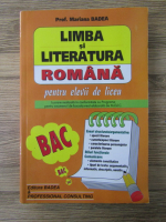 Anticariat: Mariana Badea - Limba si literatura romana pentru elevii de liceu