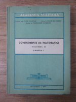 Otlacan Petru - Complemente de matematici (volumul 2, partea I)