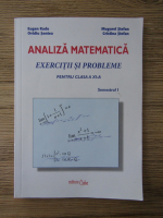 Eugen Radu - Analiza matematica. Exercitii si probleme pentru clasa a XI a, semestrul I