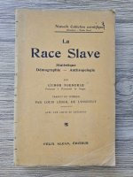 Lubor Niederle - La race slave. Statistique, demographie, anthropolgie (1911)
