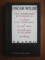 Oscar Wilde - Teatru