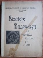 G. Bals - Bisericile moldovenesti din veacul al XVI-lea (1928)