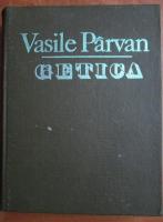 Anticariat: Vasile Parvan - Getica