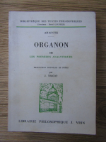 Aristote - Organon (volumul 3)