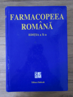 Farmacopeea romana (editia a X-a, 2014)