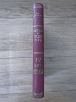 Manual de drept civil , anul IV, art. 1223-1914
