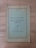 Mihai Costachescu - Despre neamul de boieri moldoveni Ureche (1928)