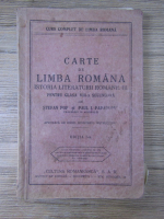 Pop Stefan - Carte de limba romana. Istoria literaturii romane (1935)