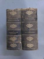 Sachs-Villatte enzyklopadisches franzosisch-deutsches und deutsch-franzosisches worterbuch (2 volume, 1856)