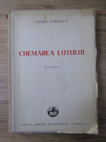 Andrei Bardescu - Chemarea lutului. Poezii (1942)