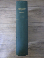 Colectiune de legi si regulamente. Decrete regale, Jurnale ale Consiliului de Ministri, Decizii Ministeriale, Instructiuni in legatura cu legile si regulamentele sau cu aplicarea lor (tomul XVI, partea III a, Anexe, 1938)