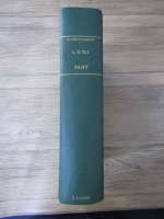 Colectiune de legi si regulamente (volumul 15, Partea I B, 1937)