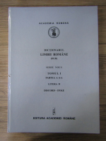 Dictionarul limbii romane, litera D (tomul I, partea 6)