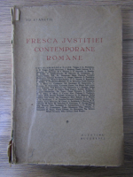Fr. Stanetti - Fresca justitiei contemporane romane