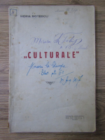 Horia Botescu - Culturale