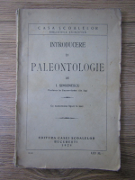 I. Simionescu - Introducere in paleontologie (1928)