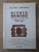 Ioan Marginean - Scurte memorii (din 20 in 20 de ani, partea a III-a, 1967-1986)