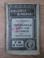 Ivan Turghenieff - Insemnarile unui om de prisos (1915)