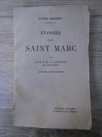 Joseph Louis Lagrange - Evangile selon Saint Marc (1935)