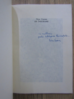 Nina Cassian - De indurare (cu autograful autoarei)