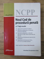 Noul Cod de Procedura Penala si 7 legi uzuale (2015)