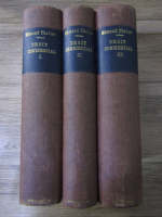 Paul Pic - Droit Commercial des Societes commerciales (3 volume, 1908)