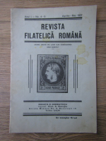 Anticariat: Revista Filatelica Romana, anul I, nr. 4-5, aprilie-mai, 1937