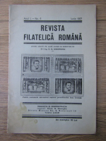 Revista Filatelica Romana, anul I, nr. 6, iunie, 1937