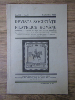 Revista Societatii Filatelice Romane, anul III, nr. 9, septembrie, 1939