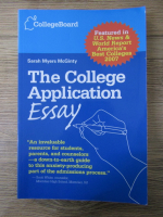 Sarah Myers McGinty - The college application essay