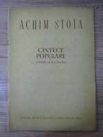 Achim Stoia - Cintece populare pentru voce si pian