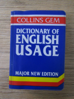 Collins gem. Dictionary of english usage