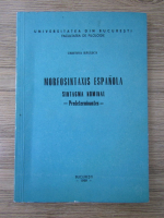 Cristina Haulica - Morfosintaxis espanola. Sintagma nominal. Predeterminantes