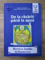 De la rasarit pana la apus