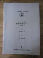 Dictionarul Limbii Romane, Tomul V, Litera L