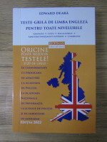 Edward Deara - Teste grila de limba engleza pentru toate nivelurile