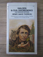 Henry David Thoreau - Walden and civil disobedience. The variorum editions