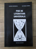 Ileana Savinescu, Victoria Voinea - Fise de literatura universala