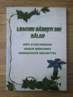 Leacuri babesti din Balan