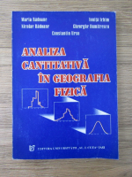 Maria Radoane, Nicolae Radoane - Analiza cantitativa in geografia fizica