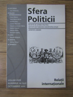 Revista Sfera Politicii, volumul 18, nr. 10(152), octombrie, 2010