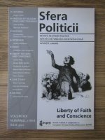Revista Sfera Politicii, volumul 19, nr. 7(161), iulie, 2011