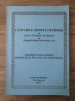 Vasile Stanciu - Cantarile sfintei liturghii si alte cantari liturgice la sarbatorile de peste an