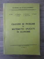 A. Filip - Culegere de probleme de matematici aplicate in economie