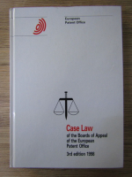Case law of the Boards of Appeal of the European Patent Office