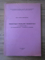 Janeta Draghicescu - Phonetique francaise segmentale