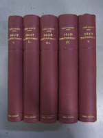 Leon Duguit - Droit Constitutionnel (5 volume, 1923)